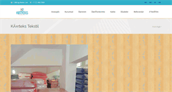 Desktop Screenshot of kirteks.com.tr